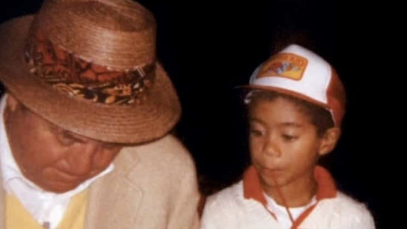 When Tiger Woods first met Sam Snead